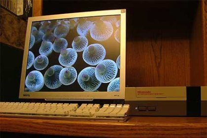 Mac mini en una NES