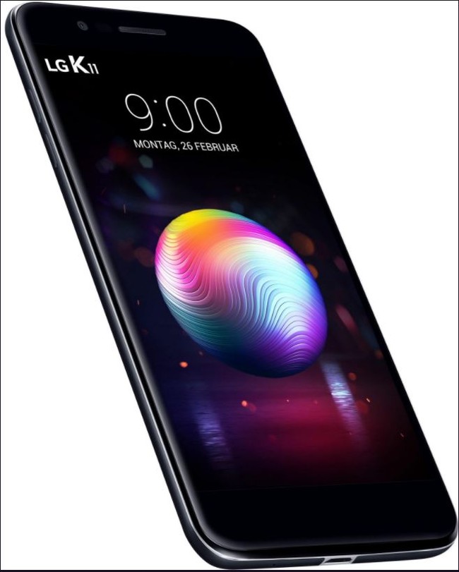 LG K11, previamente popular tan LG® K10+