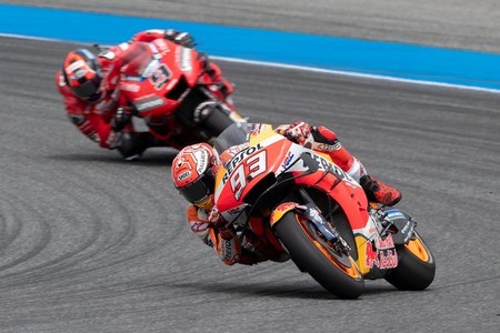 Marquez Petrucci Tailandia Motogp 2019