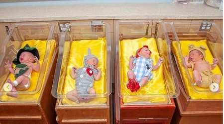 Un hospital celebra el aniversario de "El mago de Oz" disfrazando a los bebés de sus personajes, ¡y se ven así de lindos!