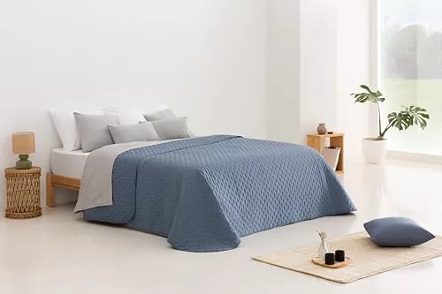 Todocama – Colcha boutí Fina con diseño Estrella, para Primavera, Verano, otoño e Invierno. 100% Microfibra Extra Suave. 