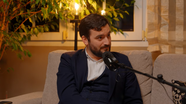 Imagen de José María Medina, inspector de Hacienda, en el podcast Venice Club