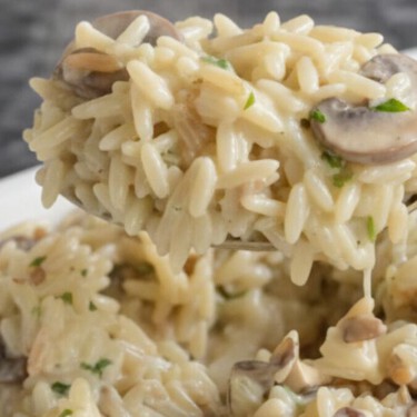 Arroz cremoso con champiñones: económico, rendidor y lleno de sabor