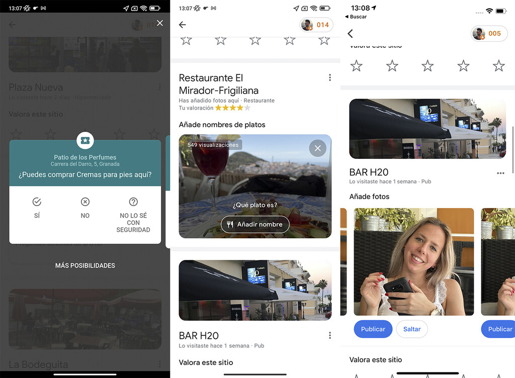 Google Maps: cómo ganar puntos Local Guide sin escribir reseñas