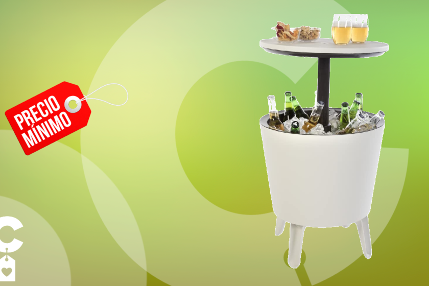 Da el campanazo con esta mesa nevera a la venta en Amazon en las