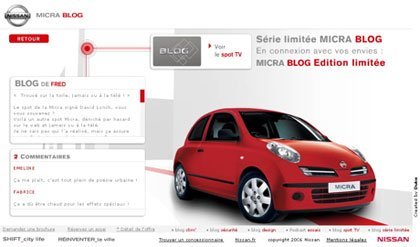 Nissan Micra Blog Edition