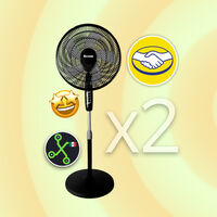 Con 699 pesos no te llevas uno, si no dos ventiladores en oferta de Mercado Libre