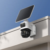 Así es la nueva cámara de seguridad todo en uno de Eufy: sin cables, tres lentes con movimiento, resolución 4K y panel solar