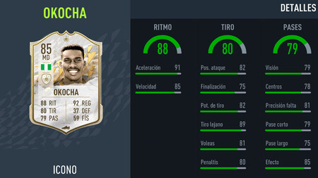 Desafío de creación de plantillas de Okocha ICONO en FIFA 22: soluciones baratas y sin lealtad a este SBC