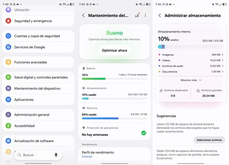 Espacio De Almacenamiento