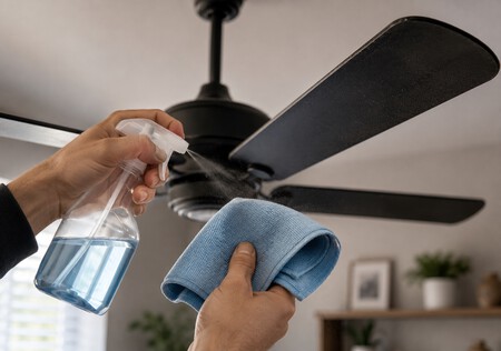 Spray Para Limpiar Un Ventilador De Techo