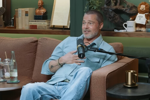 Brad Pitt Armchair Expert With Dax Shepard 2