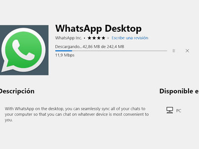 Ya puedes instalar WhatsApp para Windows desde la Microsoft Store