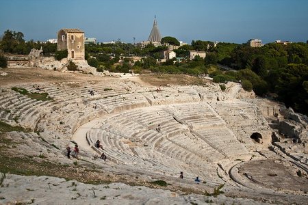 Sicilia, Siracusa: Teatro Griego