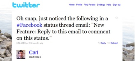 Pronto podremos hacer comentarios en Facebook vía correo electrónico