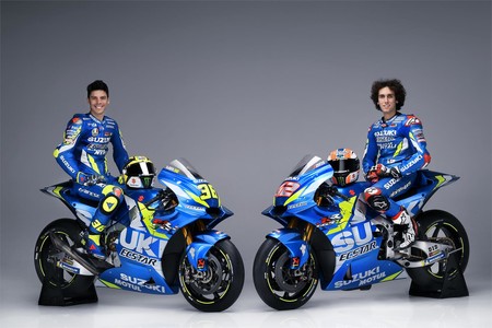 El Suzuki Ecstar presenta las motos de Álex Rins y Joan Mir para MotoGP 2019 con escasos cambios estéticos