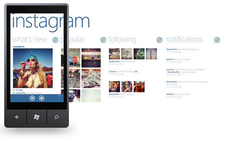 Instagram podría llegar a Windows Phone en conjunto con el Nokia Lumia 928