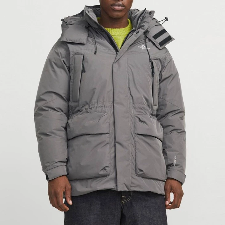 Jack & Jones Abrigo confort con capucha para hombre