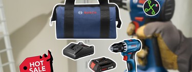 Amazon remata este taladro inalámbrico Bosch por Hot Sale 2026: incluye batería y bolsa de herramientas 