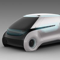 Hyundai Mobis presenta un "iluminador" coche autónomo, pensando en la seguridad de los peatones