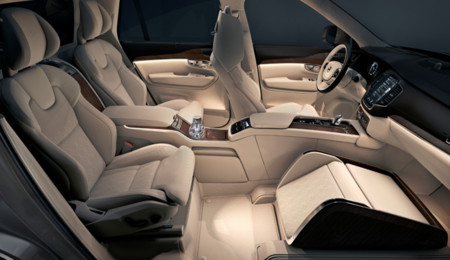 Volvo XC90 Lounge Console: tres asientos y mucha comodidad