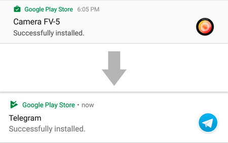 Play Store Notificaciones