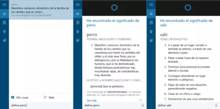 Cortana Define