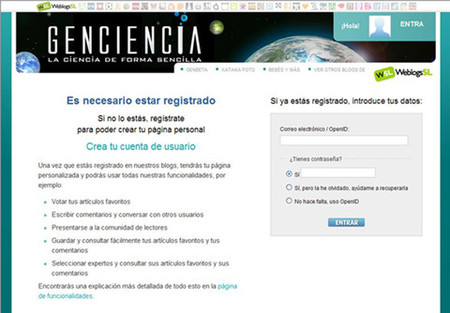 Cuenta global para acceder a nuestras publicaciones