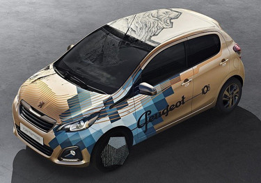 Tattoo Concept, un Peugeot 108 diferente