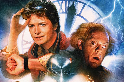 Los cinco pósters descartados de Regreso al Futuro: el arte de ver la misma película a través de diferentes prismas 