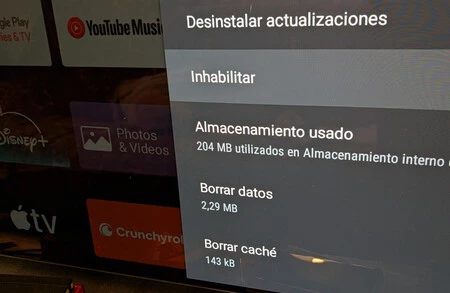 Disable Android TV Apps