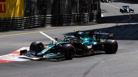 Vettel Monaco F1 2021