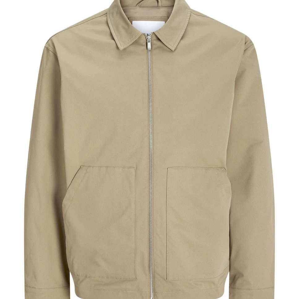 Chaqueta ligera con bolsillos delanteros y cierre con cremallera para hombre Jack&Jones