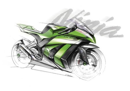 Kawasaki Ninja ZX 10R, así será en 2011 el cohete verde