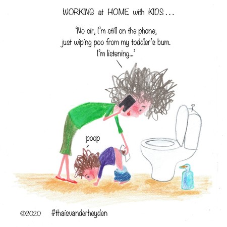 Mama Cuarentena Teletrabajo