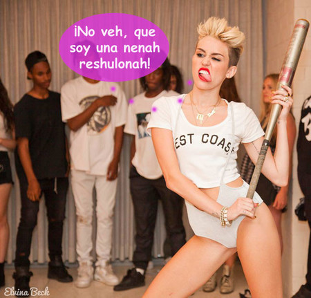 Miley Cyrus confirma su idiotez: cree que es guay cantar sobre drogas
