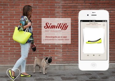 Similify, la aplicación móvil del futuro (para amantes de los zapatos) 