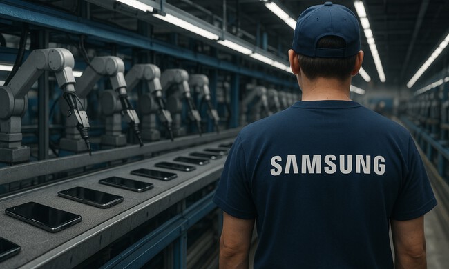 Línea de montaje Samsung