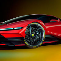 El Ferrari F42 es una recreación sobre cómo sería el próximo superdeportivo híbrido con guiños al mítico F40