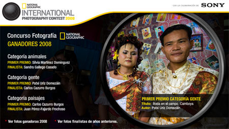 Ya están los resultados del Concurso National Geographic 2008