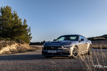 Ford Mustang Dark Horse 2025 Prueba 012