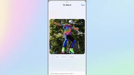 この画像では、ザッカーバーグ氏は架空の T シャツを着ていますが、彼は AI にそれを依頼しました。