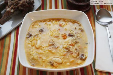 Arroz con judías blancas. Receta