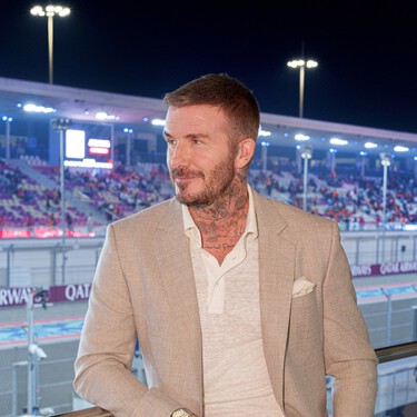 Así es el impresionante Rolex de 400.000 euros que David Beckham ha lucido en su reciente visita a Qatar