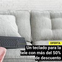 Amazon revienta el precio de este teclado para tele de Logitech que puedes comprar por menos de 24 euros