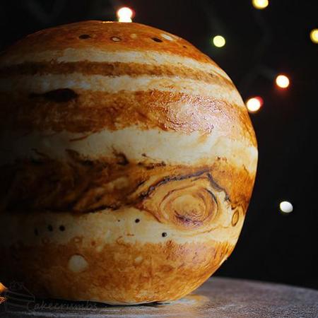 Planetas hechos de pastel