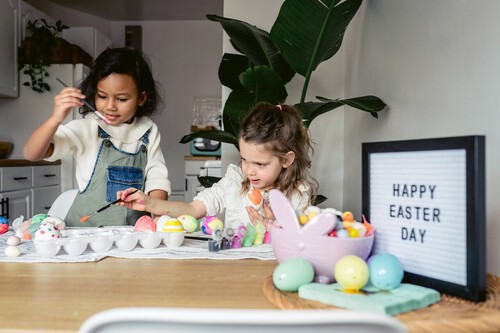 33 manualidades de Pascua fáciles y bonitas para hacer con los niños en Semana Santa 