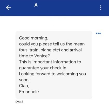 Booking