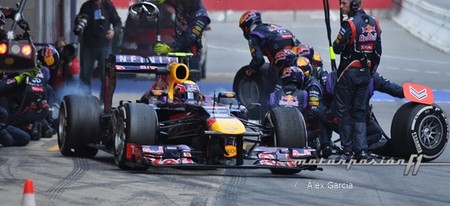 Mark Webber: "el RB9 está en un estado embrionario"