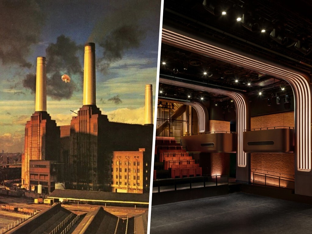 Fue central de carbón y la portada del cerdo volando de Pink Floyd. Apple acaba de meter un escenario en su interior